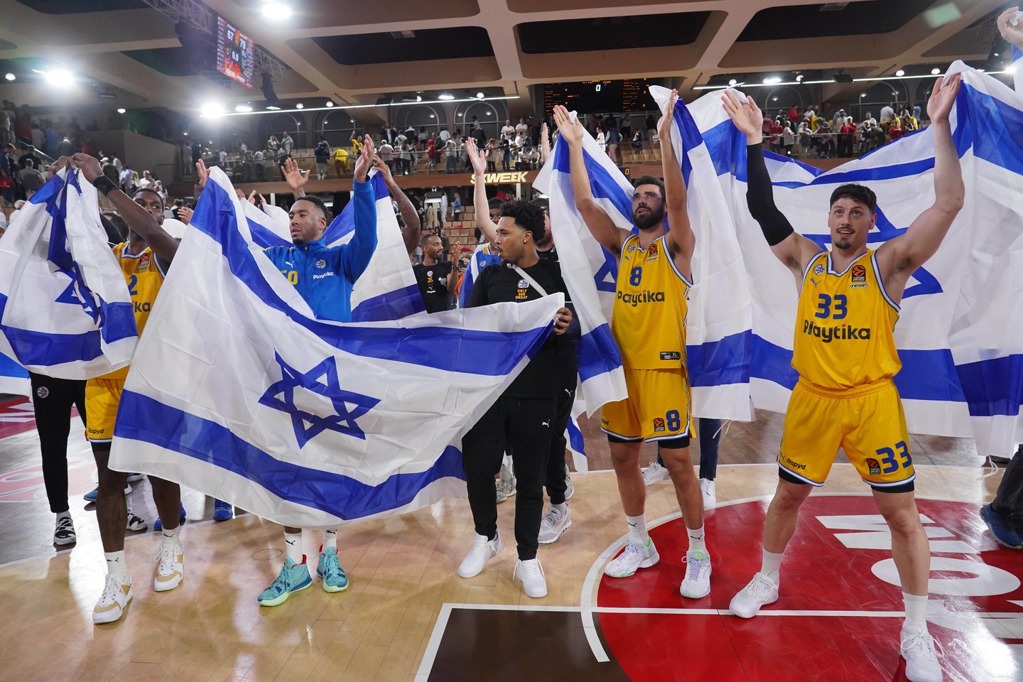 „Maccabi“ krepšininkai gali persikelti į Kiprą.<br>Imago/Scanpix nuotr.