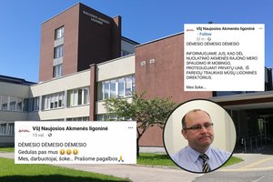 „Gedulas pas mus“: po šokiruojančios ligoninės žinios dėl mobingo – visiška tyla