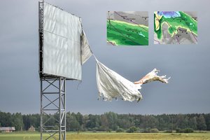 Sinoptikai žada niūrų savaitgalį: lydės lietus, šlapdriba ir 23 m/s. siekiantys vėjo gūsiai