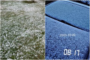 Dalyje Lietuvos žemę vėl nubalino sniegas: sinoptikė praneša, ko laukti savaitgalį