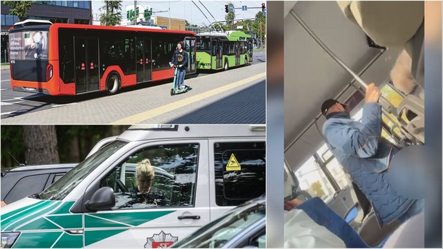 Užfiksavus iškrypėlio elgesį Kauno autobuse – pradėta vyro paieška: pasisakė ir pareigūnai