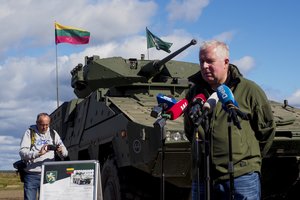 A. Anušauskas: didžioji Vokietijos brigados dalis Lietuvoje bus dislokuota 2026 metais