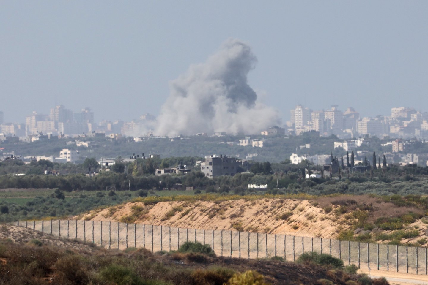 Įvykiai po „Hamas“ atakos prieš Izraelį.<br>EPA-ELTA nuotr.