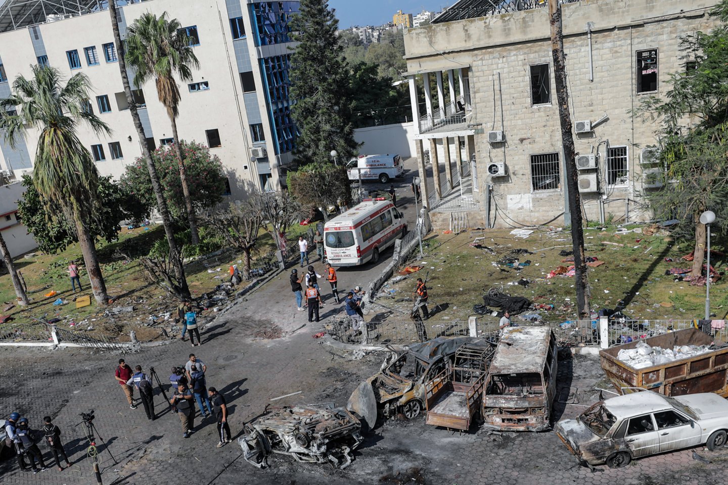 Įvykiai po „Hamas“ atakos prieš Izraelį.<br>EPA-ELTA nuotr.