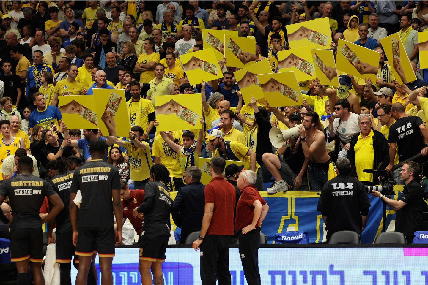 „Maccabi“ namų rungtynes žais Kipre<br>AFP/Scanpix nuotr.