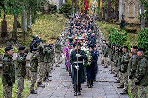  A. Anušauskas: susirinkusieji į plk. J. Vitkaus-Kazimieraičio laidotuves liudija mūsų patriotizmo tvirtumą ir pastangas vardan šviesios ir stiprios Lietuvos