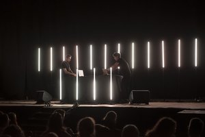 Festivalio „Gaida“ dienoraštis. „Open 3“ auditorija pateko ne tiek į muzikos, kiek į vaizdo renginį