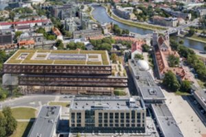 Vilniaus centre kils dar vienas  didžiulis  pastatas – abejingų jis tikrai nepaliks