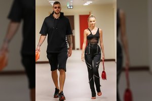 Internautus sužavėjo D. Motiejūno ir B. Gaižauskaitės stilius: susiderino iki smulkiausių detalių