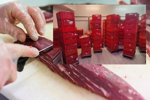 Mėsos ceche rado 4 tonas kiaulienos ir baisią netvarką: neplautos pjaustymo lentos – dar ne viskas