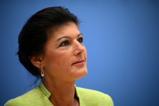 Vokietijos kairiųjų populistų lyderė siekia įkurti naują partiją