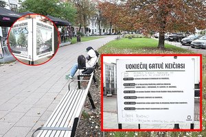 Vilniaus valdžia tyčiojasi pati iš savęs: Vokiečių gatvėje „užhipnotizavo makaronų vaizdai“
