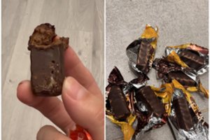 Vilnietei pasidarė bloga, kai pamatė, kokio saldainio atsikando: prekė netrukus buvo išimta iš prekybos