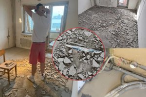 Norėjusi susiremontuoti butą Karolina liko be pinigų, grindų ir be namų raktų: įspėja kitus