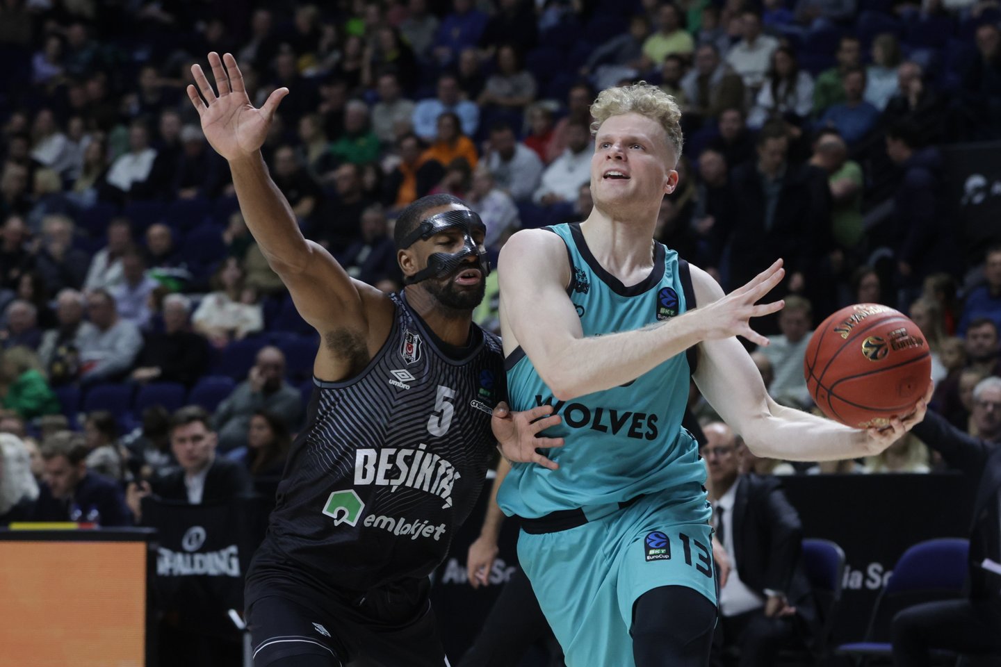 Europos taurė: „Wolves“ – „Besiktas“.<br>R.Danisevičiaus nuotr.