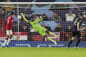 „Manchester United“ išnešė sveiką kailį: vartininko išgelbėti „Raudonieji velniai“ iškovojo pirmąją pergalę Čempionų lygoje