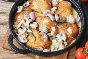 Vištiena grybų padaže patiko visai šeimai: gaminsiu dar ne kartą