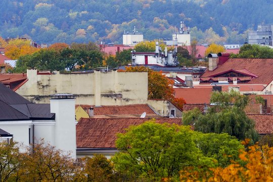 Rudenėjantis Vilnius. <br>V.Ščiavinsko nuotr.