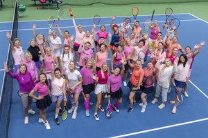 Lietuvos tenise – nauja tradicija: Rožinio kaspino turnyras