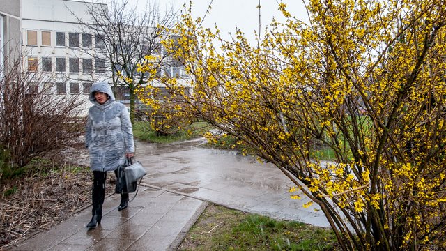 Oras vis labiau bjurs: dalyje Lietuvos lietų keis šlapdriba
