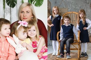 Vargo prispausta vieniša trijų vaikų mama kartais gali pamiegoti tik tris valandas per naktį