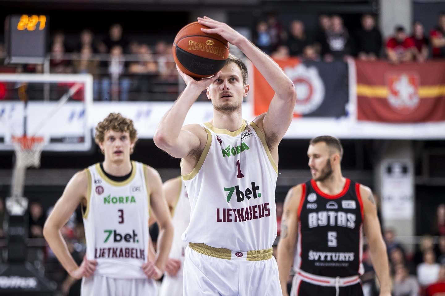 Panevėžiečiai patyrė apmaudų pralaimėjimą.<br>Betsafe-LKL nuotr.