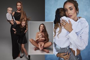 Pritrenkiančios V. Siegel ir vaikų nuotraukos sulaukė išskirtinio dėmesio: sureagavo ir verslininkė R. Stonienė