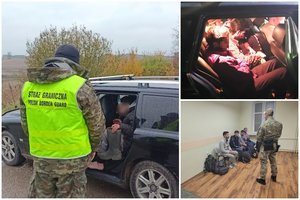 Migrantų sulaikymai Lenkijoje: per Lietuvą važiuoja šimtais, žvilgsniai krypsta į Latviją