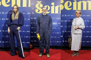 Lietuviškos komedijos „Šeima“ VIP premjeroje – žinomi svečiai: atvyko ir Nijolė Jagelavičienė