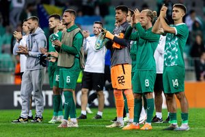 Farerų salų ekipa iškovojo istorinę pergalę prieš J. Lasicko komandą