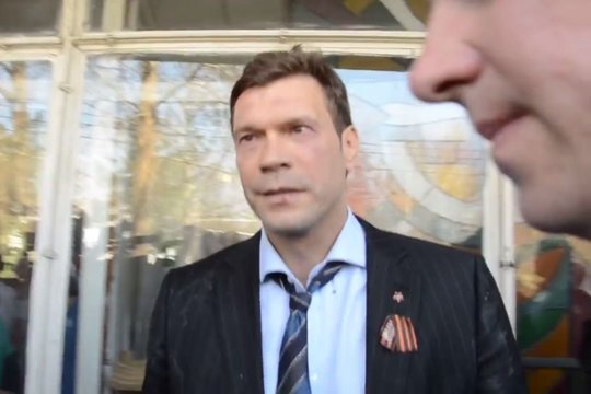 Kryme pasikėsinta į Ukrainos išdaviko O. Cariovo gyvybę