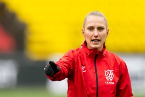 Rinktinės kapitonė prieš vakaro susitikimą: „Turime komandą, su kuria galime žaisti“