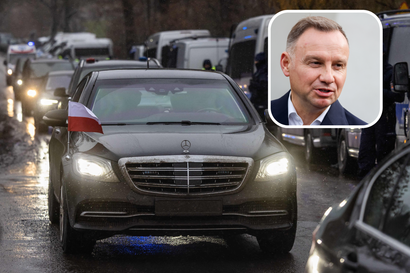​Lenkijos prezidento Andrzejaus Dudos automobilyje įmontuotą sekimo įrenginį galėjo įrengti Rusijos specialiosios tarnybos, spalio 27 d. pranešė Lenkijos leidinys „Rzeczpospolita“.<br>Lrytas.lt koliažas.