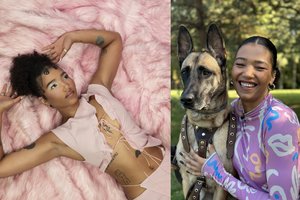 Mėnesiui iš prieglaudos priglobusi muštą kalytę Nombeko Augustė ryžosi kilniam žingsniui