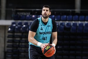 Dž. Gagičius grįžo ant parketo, o „Wolves“ pasiekė nesunkią pergalę namuose