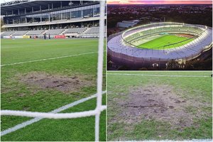 Prieš rungtynes pasidalino vaizdais iš renovuoto Kauno stadiono: žaidėjai „tešlynų“ neišvengė