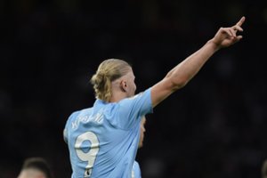 Mančesterio derbyje – du E. Haalando įvarčiai ir triuškinanti „City“ pergalė