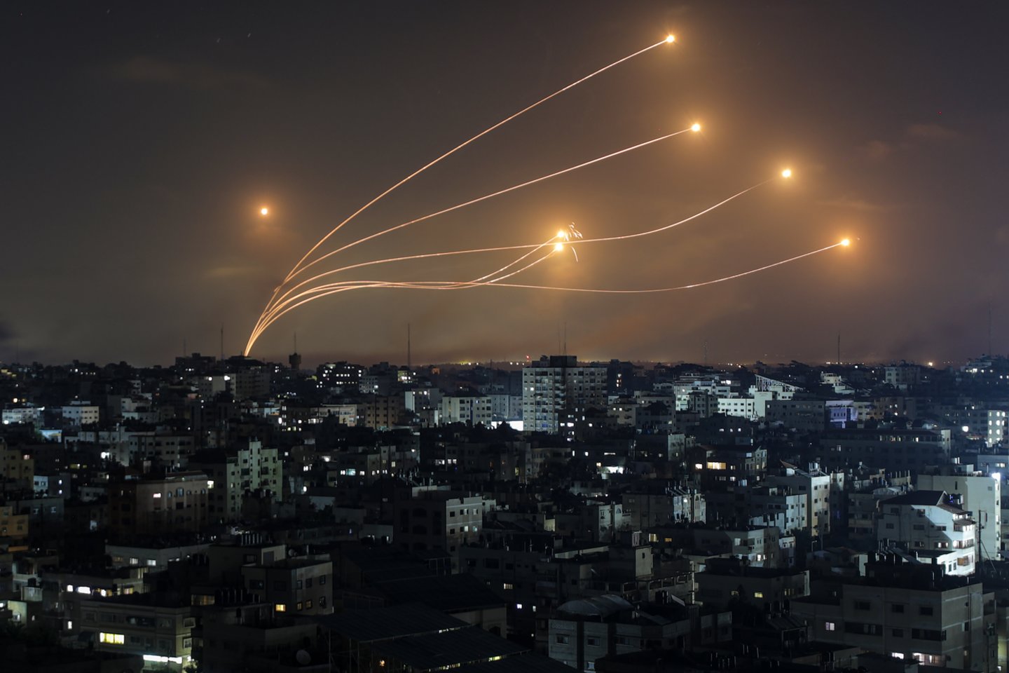 Izraelio ataka Gazoje.<br>EPA-ELTA nuotr.