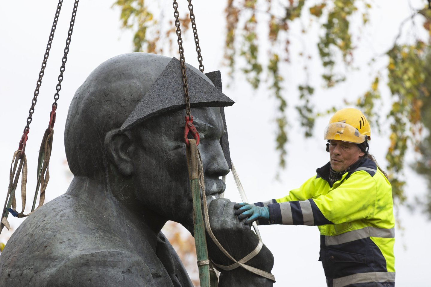  Lenino paminklas Suomijoje.<br> AP/Scanpix nuotr.