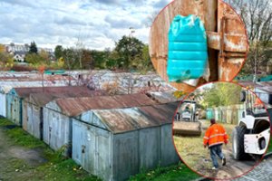 Kvėpuoti bus lengviau: Vilniuje 180 metalinių garažų šluojami nuo valstybinės žemės paviršiaus