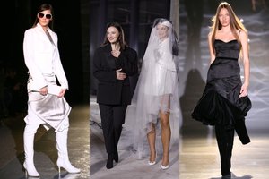 Dizainerės Agnės Kuzmickaitės mados repeticija Rygos mados savaitėje