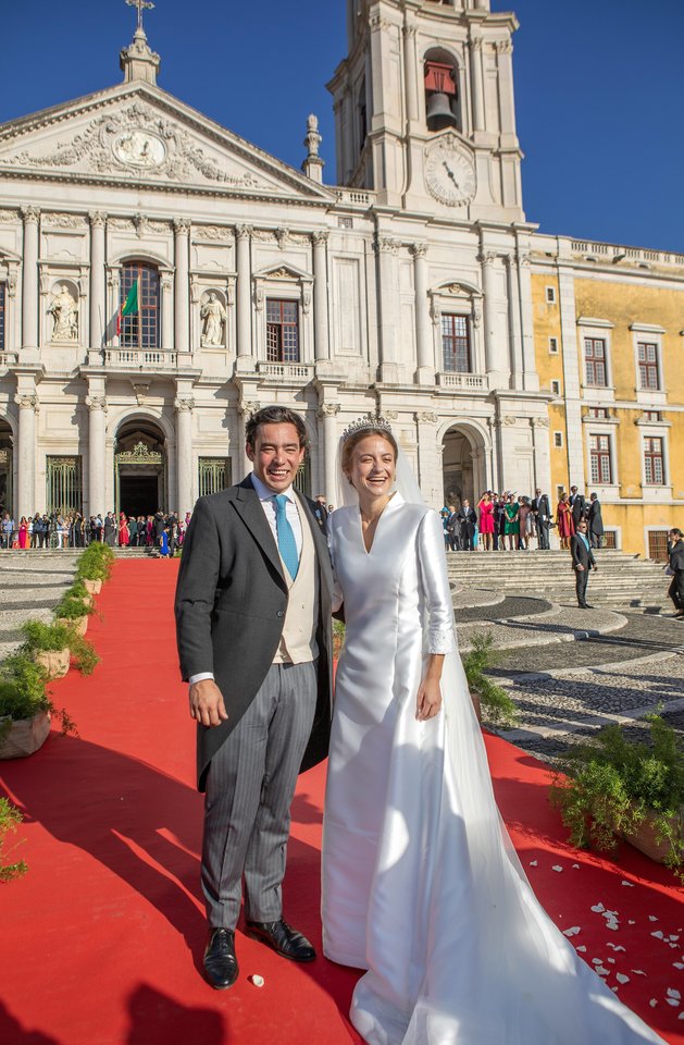  Princesė Maria Francisca de Braganca ir advokatas Duarte de Sousa Araujo Martinsas ištarė lemtingąjį „taip“. <br> Sipa/scanpix nuotr.