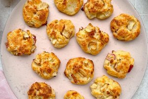 Varškės sausainiai su obuoliais: garantuoju – greitai neliks nė vieno