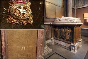 Visų šventųjų dieną gimusios Kotrynos Jogailaitės kapą gaubia su keistomis raidėmis susijusi paslaptis