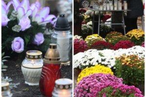 Gargždiškį pribloškė prie kapinių siūlomų žvakių ir puokščių kainos: „Peržengia sveiko proto ribas“