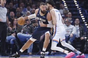 J. Valančiūnas naudingu žaidimu prisidėjo prie įspūdingos „Pelicans“ pergalės