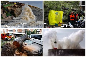 Europą siaubia negailestinga audra: skaičiuoja žuvusius, aidi įspėjimai 