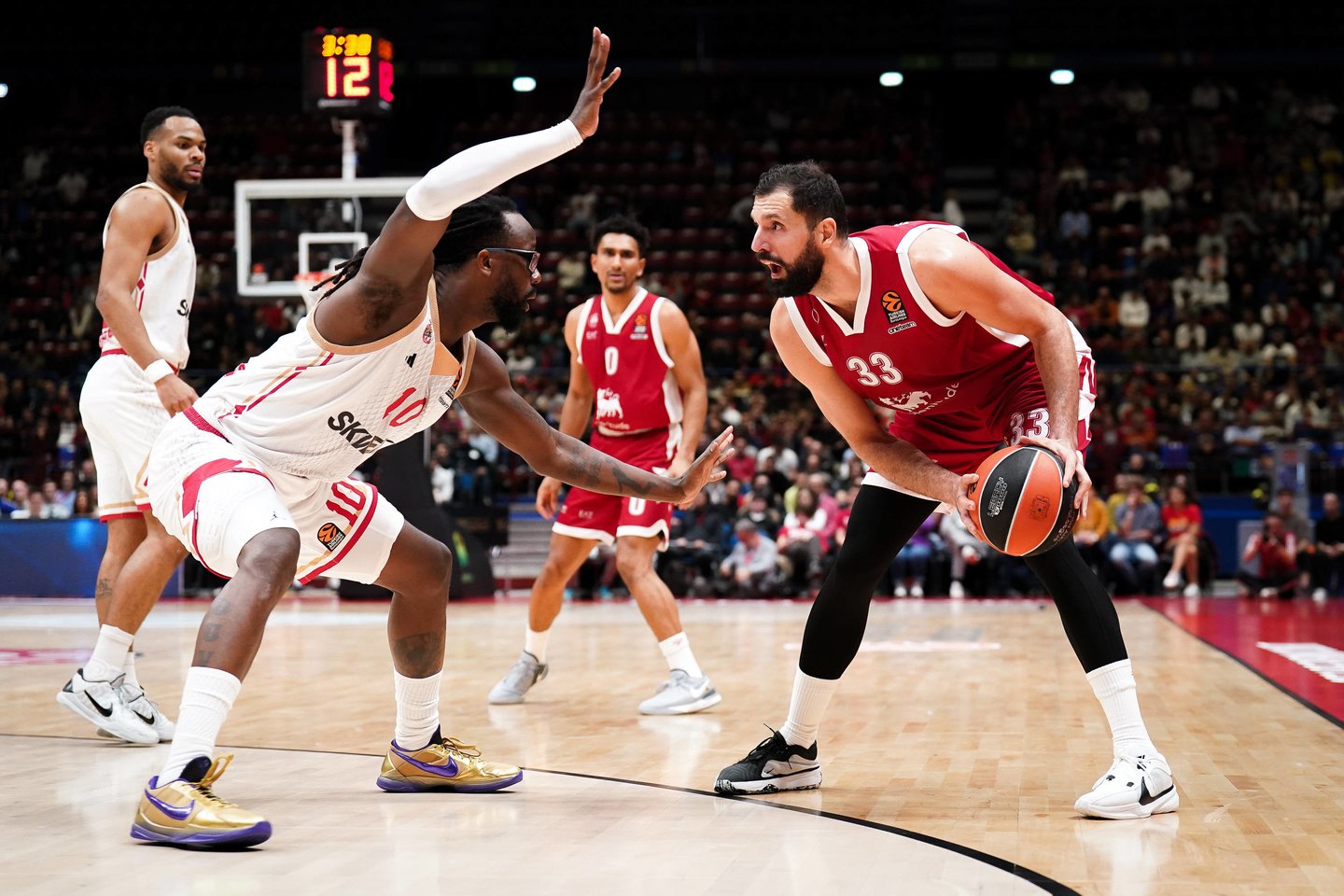 „Monaco“ ekipai iškovojus pergalę Milane, „Olimpia“ nukrito į paskutinę vietą
