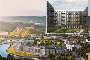 Po ilgų ginčų nutarta: Vilniaus centre visgi kils 55 butų namas