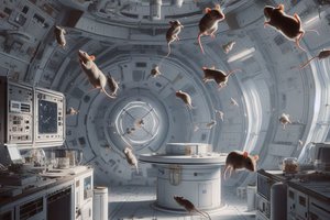 Kosmose pirmą kartą buvo auginami pelių embrionai